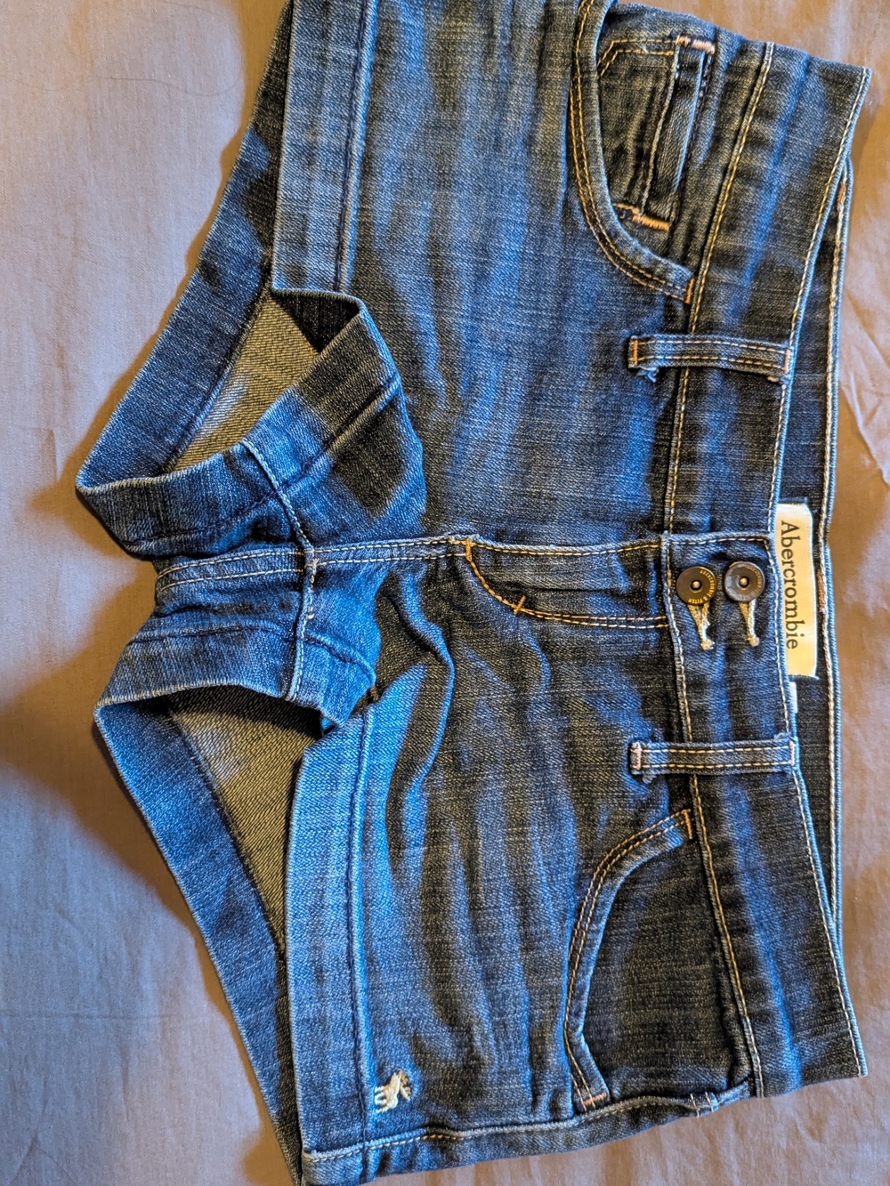 Abercrombie & Fitch Blue Denim Jean Shorts